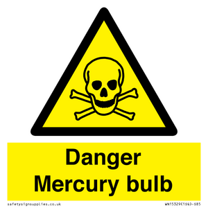 Danger Mercury bulb
